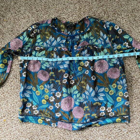 Abigail Borg for J Crew Blouse size S - Picture 3 of 6